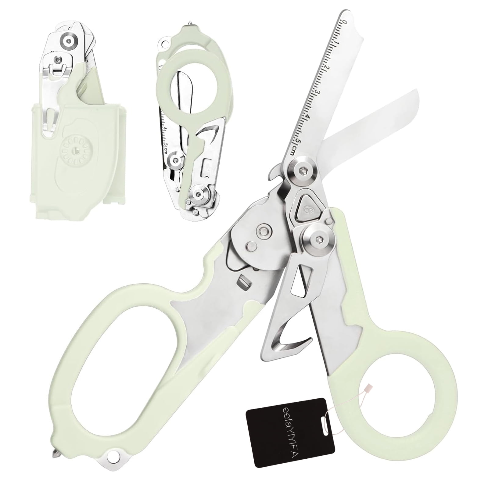 Trauma Shears,6 in-1 Emergency Response Shears with Protective Sheath ...