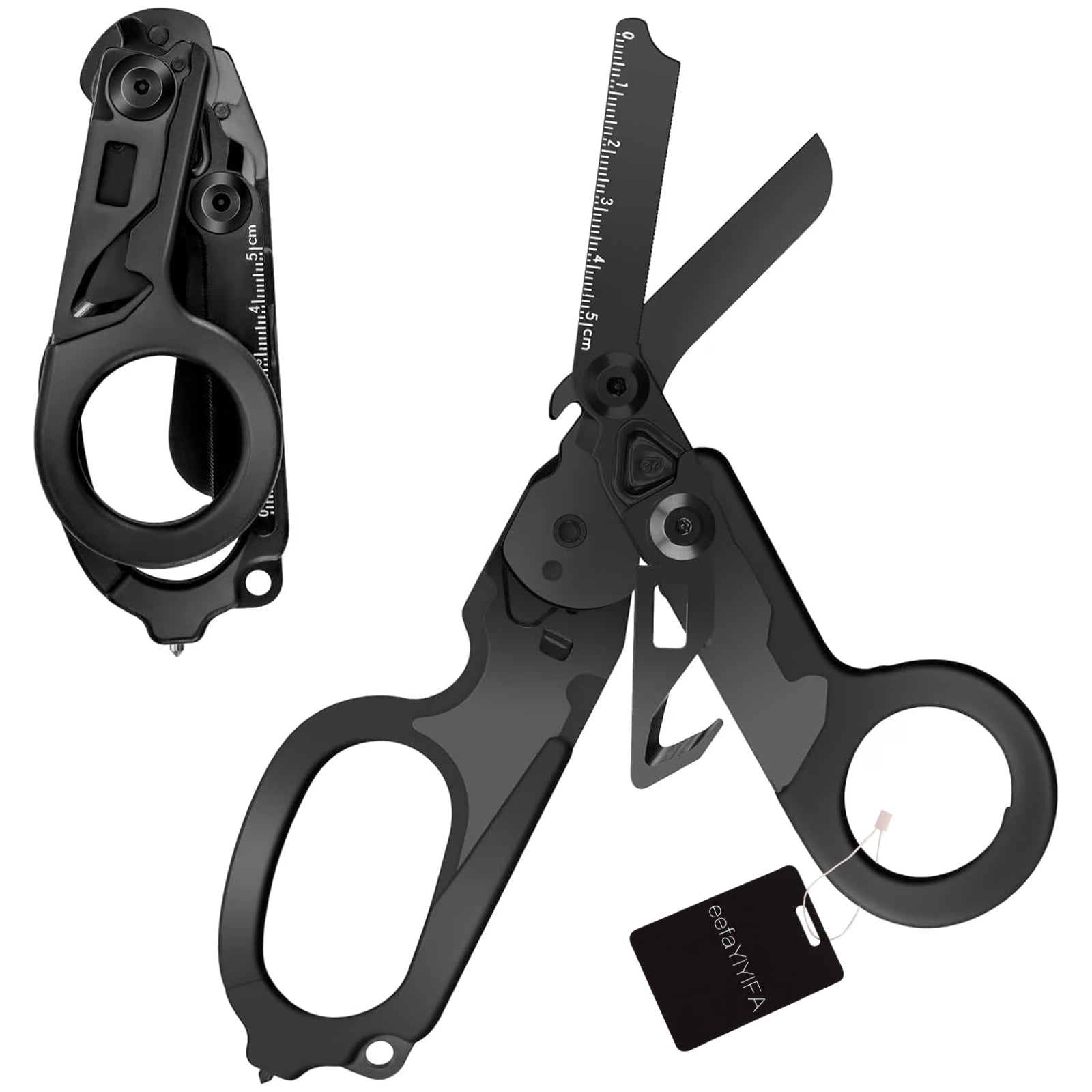Trauma Shears Foldable,Emergency Rescue Shears,Stainless Steel ...