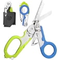 thumbnail image 1 of Trauma Shears Foldable,Emergency Response Shears with Strap Cutter and Glass Breaker,Medical Shears for Outdoor Camping Tools, 1 of 6
