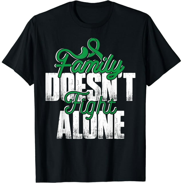 Traumatic Brain Injury Awareness Ribbon Family Support T-Shirt ...