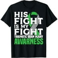thumbnail image 1 of Traumatic Brain Injury Awareness TBI Awareness Green Gift T-Shirt, 1 of 4