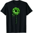 thumbnail image 1 of Traumatic Brain Injury Awareness Tshirt Warrior Green Ribbon, 1 of 3