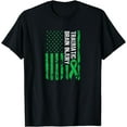 thumbnail image 1 of Traumatic Brain Injury TBI Green Ribbon Brain Surgery T-Shirt, 1 of 4