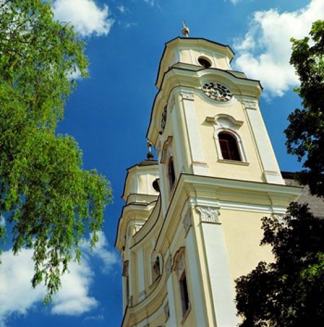 Traunkirchen Church Traunsee Canvas Art - Ric Ergenbright DanitaDelimont (23 x 23)