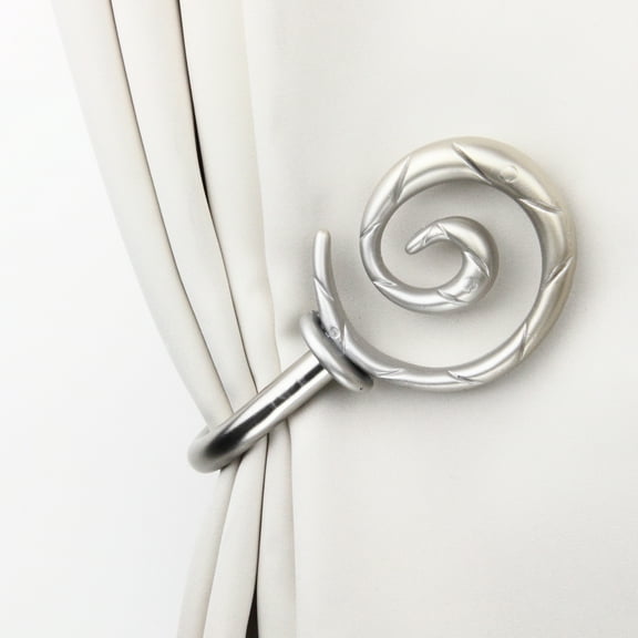 Traute Decorative Holdback Pair - Satin Nickel,(4827-035)