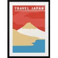 thumbnail image 1 of Traval Japan Minimilism Ii Framed Art Modern Wall Decor, 1 of 15