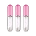 thumbnail image 1 of Travalo 5ml Pink Portable Mini Refillable Perfume Atomizer Bottle, Plastic, Spray Nozzle, 3 Pack, 1 of 9