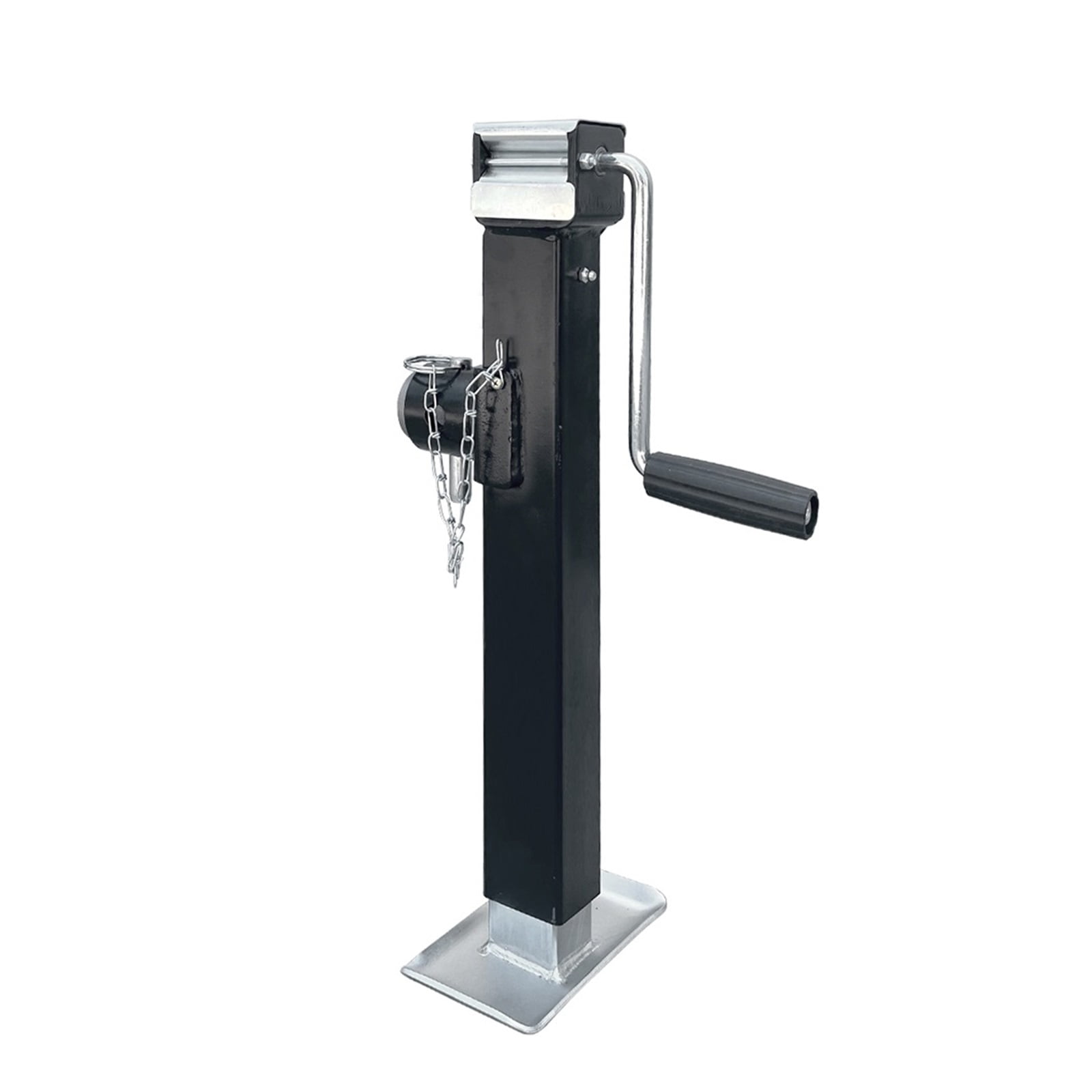 Travel 15Inch Side Swivel Weld-on Square Tube Trailer Jack Stands Support Legs Corner Steady Camper RV Parts Caravan Accessories ,RV Universal Fit