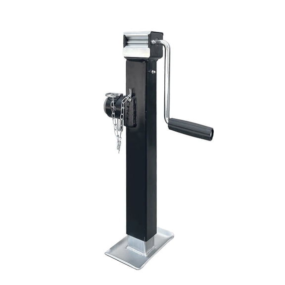 Travel 15Inch Side Swivel Weld-on Square Tube Trailer Jack Stands Support Legs Corner Steady Camper RV Parts Caravan Accessories ,Variety of Features