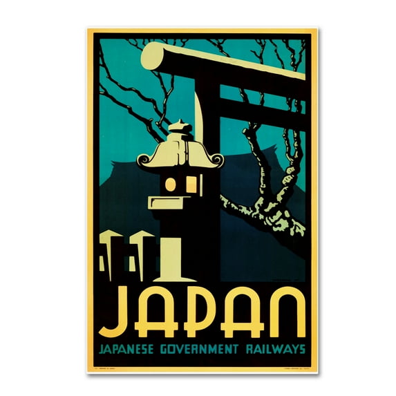 Travel 279' Canvas Art by Vintage Lavoie