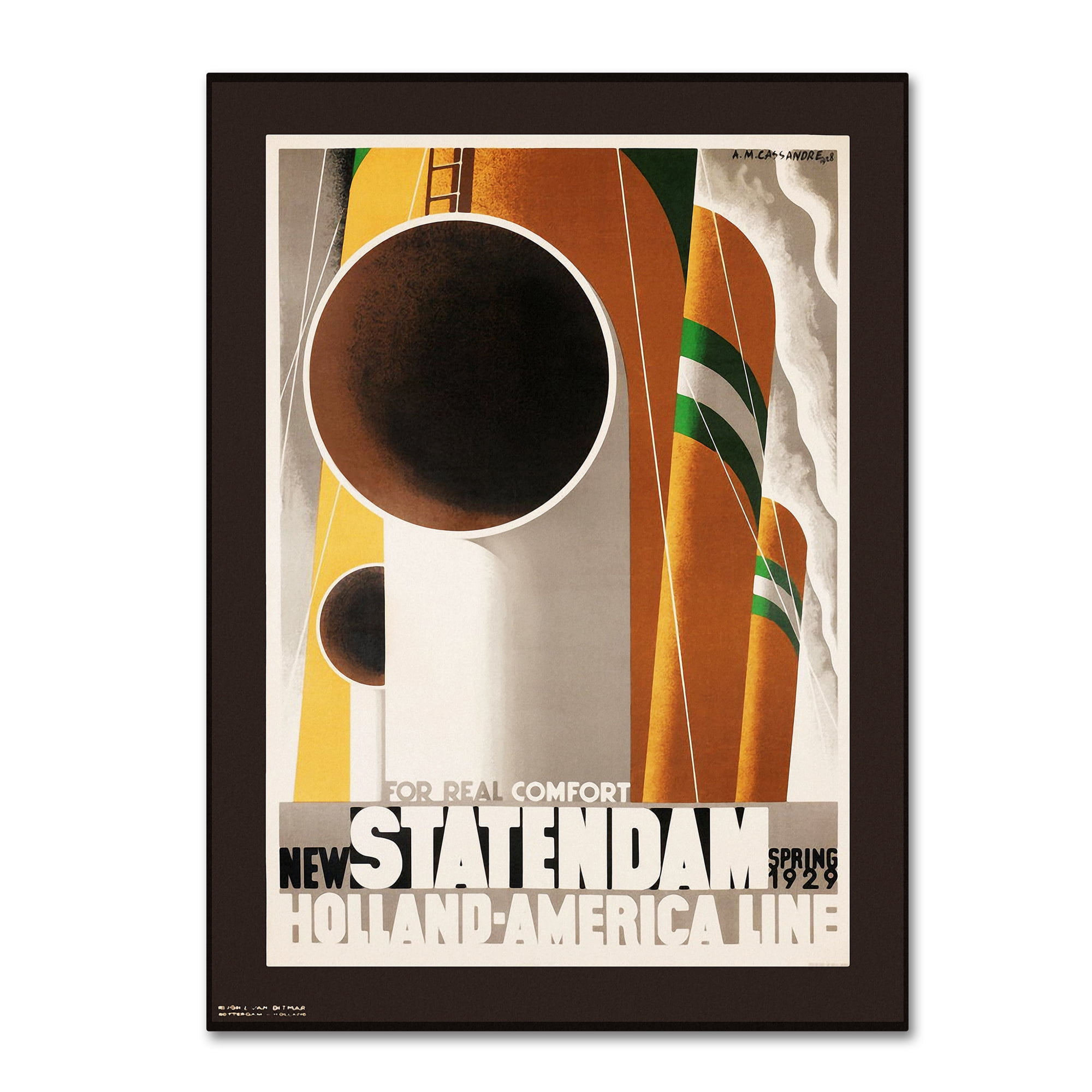 Travel 49' Canvas Art by Vintage Lavoie