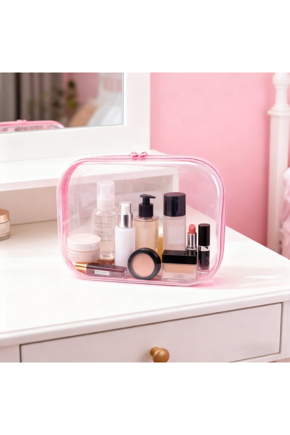 Travel Accessories Packing Organizer Set - Compression Storage Cubes Expandable Luggage Bags, Waterproof Plastic Travel Boxes for Suitcase, 3-Piece (S/M/L)