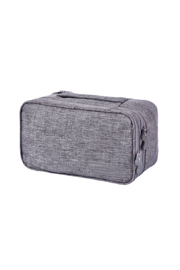 Travel Accessories Underwear Organizer Luggage Organizer Oxford Fabric Underwear Storage Socks Organizer Clothing Storage for Travel Closet Gray 1 Pack