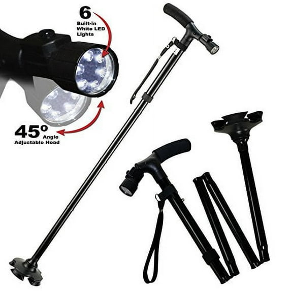 Travel Adjustable Folding Canes and Walking Sticks