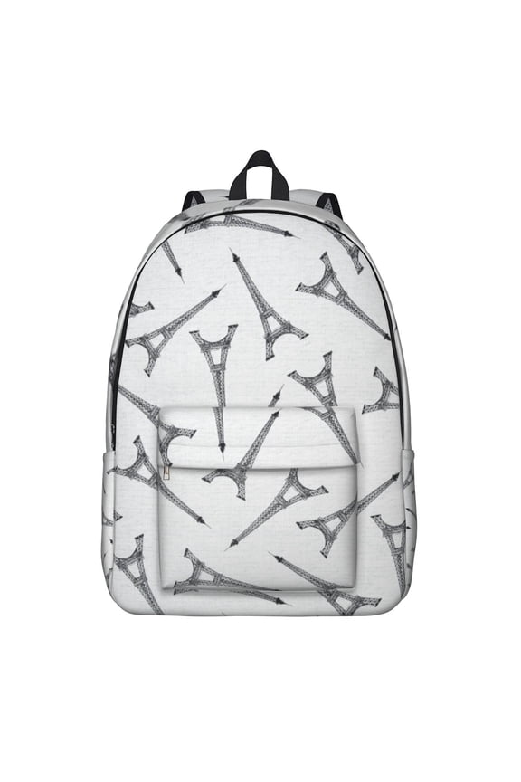 Travel Adventure Backpack&nbsp;- Explore Themed Waterproof College Backpack, Durable Lightweight Bookbag with Journey Inspired Design & Side Pockets