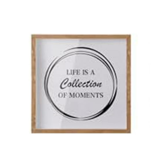 Travel Adventure Keepsake Shadow Box Frame - Stylish Memory Display Present!