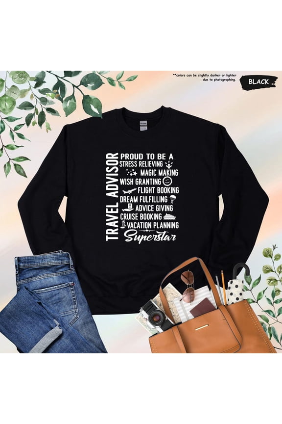 Travel Advisor Shirt, Travel Advisor, Travel Agent Shirt, Coworker, Travel Agent Sweatshirt, Travel Agency Shirt, Vacation Shirt Tshirt All Size S-5XL