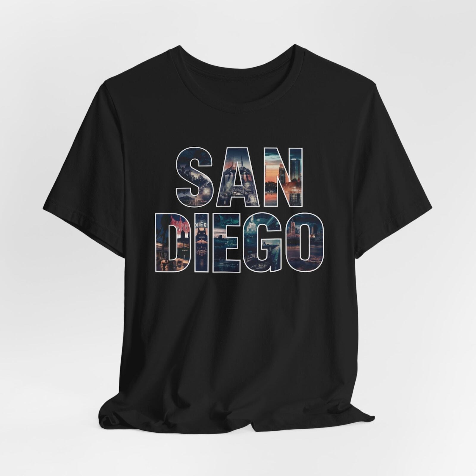 Travel America San Diego Iconic TShirt San Diego Iconic TShirt