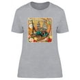 thumbnail image 1 of Travel Around The World Design T-Shirt Women -Image by Shutterstock, Female Medium, 1 of 2