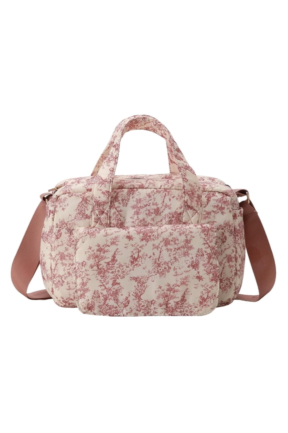 Travel Baby Diaper Bag Multifunction Polyester Diaper Tote Large Capacity Organizer For Mom Travel Daily Gift (style1)
