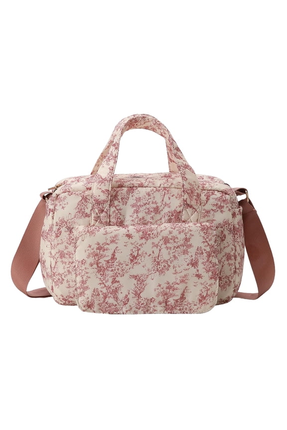 Travel Baby Diaper Bag Multifunction Polyester Diaper Tote Large Capacity Organizer For Mom Travel Daily Gift (style1)