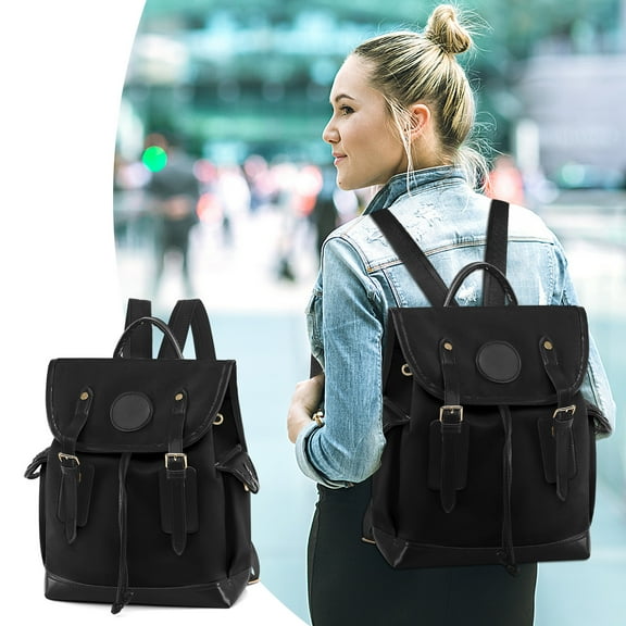Travel Backpack 13.4 Inch, Slim Outdoor Large Capacity Casual Backpack, Magnetic Open Cover, Multiple Pockets, Waterproof, Comfortable Straps, Ideal for Men & Women, Travel, Daily Use