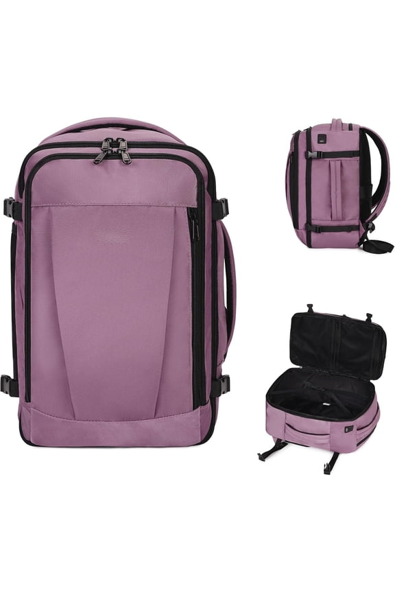 Travel Backpack 18x14x8 Spirit Airlines Personal Item Bag Carry Backpack 13 Pockets Large Work Casual Daypack for men Airline Approved Gym Backpacks with Port,