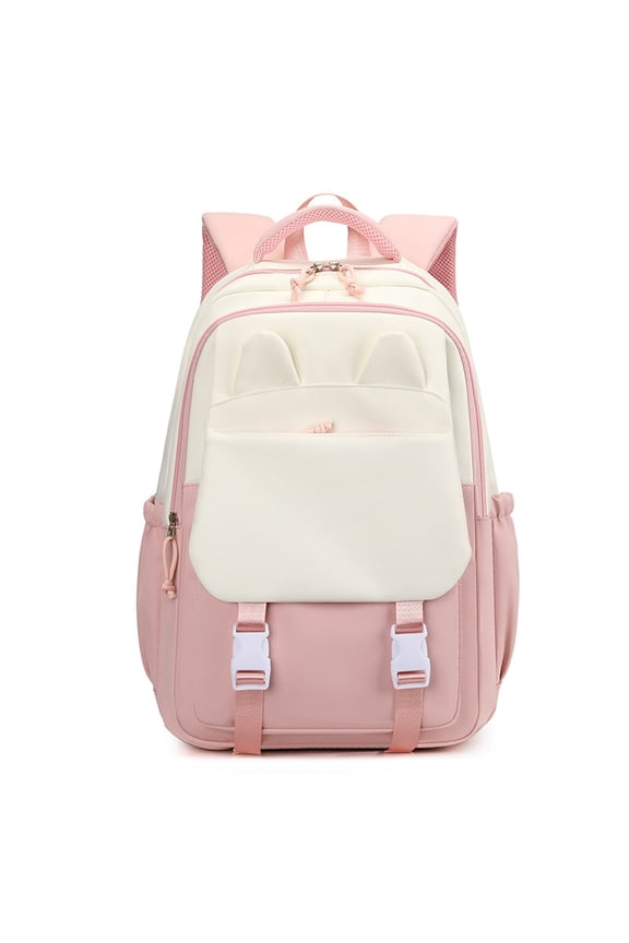 Travel Backpack for Adults and Students with Large Capacity and Ergonomic Spine Support for Campus Commuting and Weekend Social Events and Parties Pink
