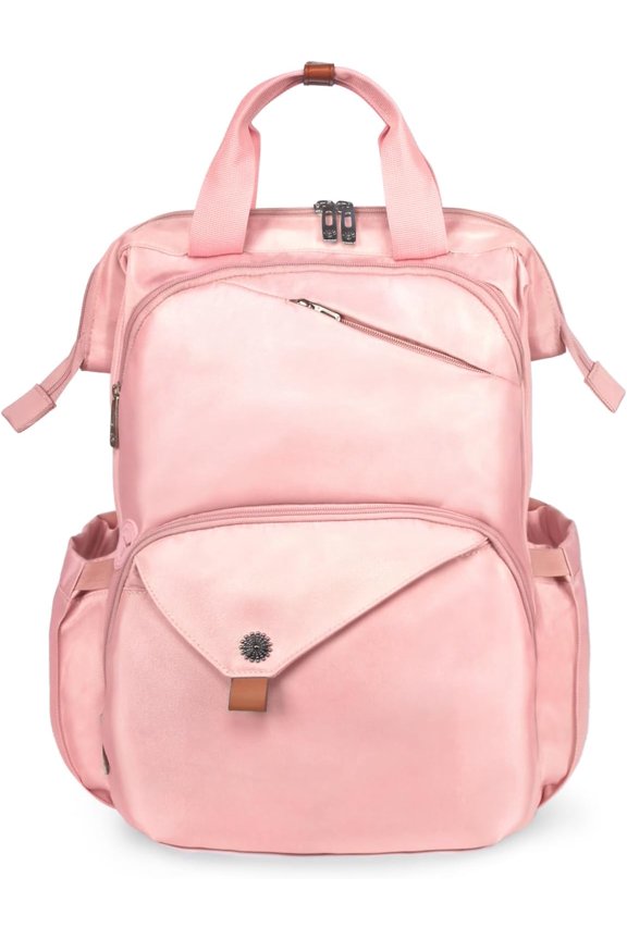 Travel Backpack Carry  Flight Approved, Laptop Backpack Women, Work Backpack Woman, Teacher Backpack, (7651-PK)