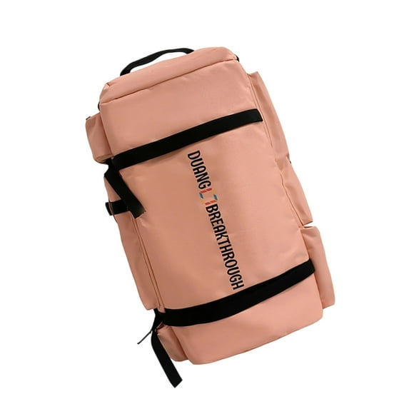 Travel Backpack Dry Wet Compartment Water Resistant Oxford Shoe Compartment