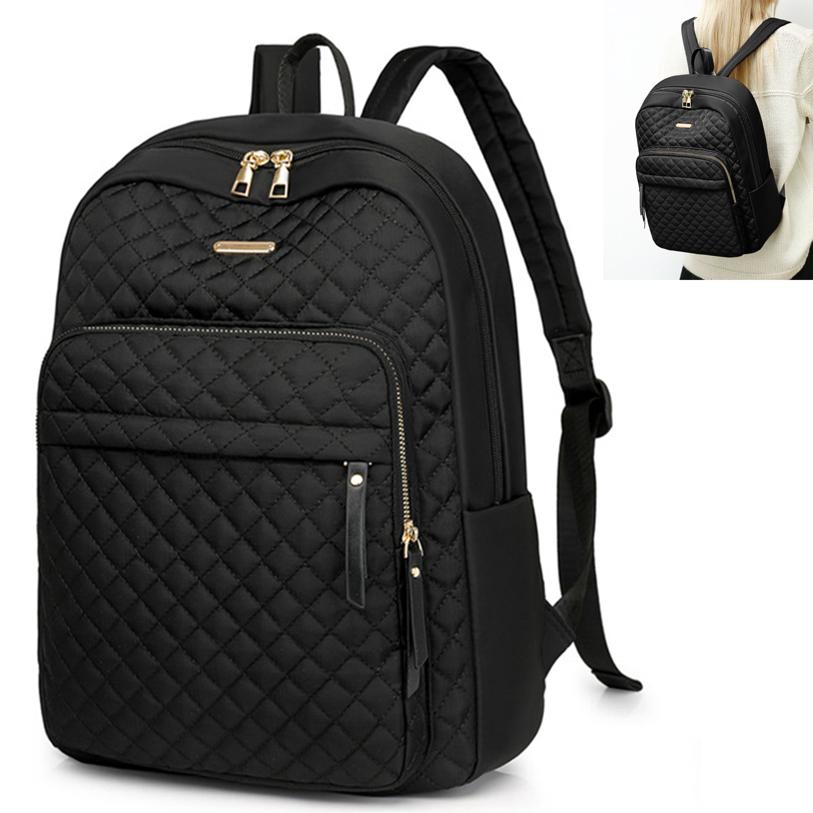 black leather backpack for school big Sloan Large Our Classic Backpack in Ebony Black Leather can comfortably accommodate an A4 pad and a 13 laptop Black Leather Backpacks For Men