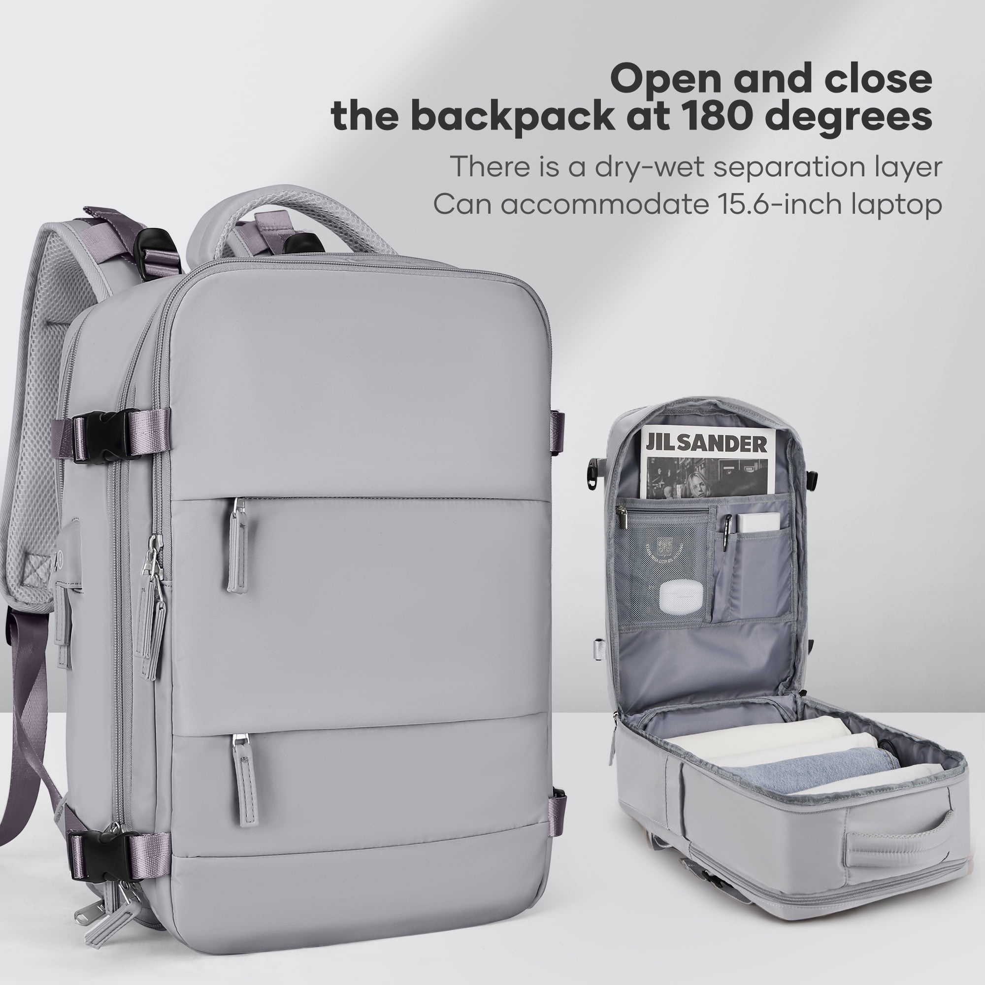 Best Flight Approved Backpack Travel Backpack For Women Men Airline Approved Carry On Backpack Flight