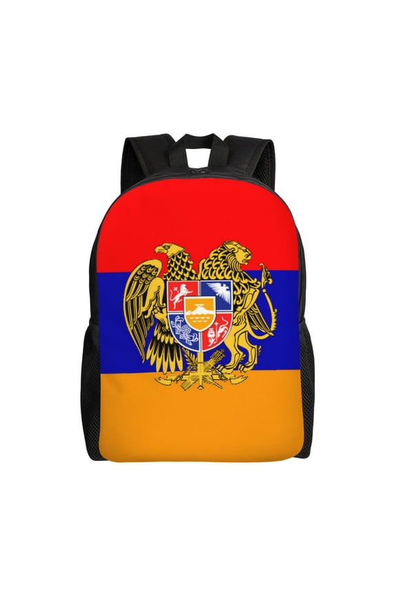 Travel Backpack For Women/Men Armenian National Emblem Carry On Backpack With Laptop Compartment Travel Backpack
