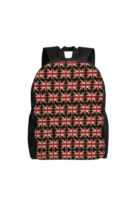 Travel Backpack For Women/Men British Flag Carry On Backpack With Laptop Compartment Travel Backpack