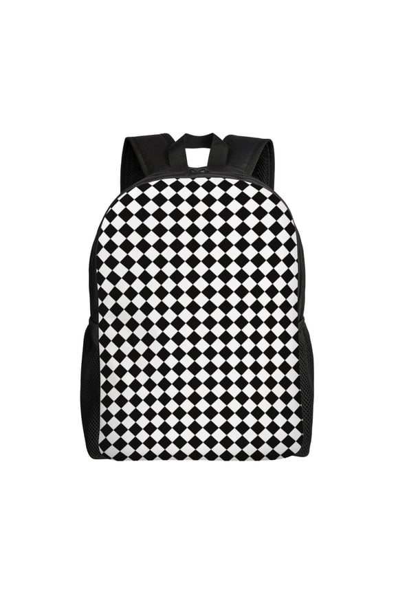 Travel Backpack For Women/Men Checkerboard Chess Carry On Backpack With Laptop Compartment Travel Backpack
