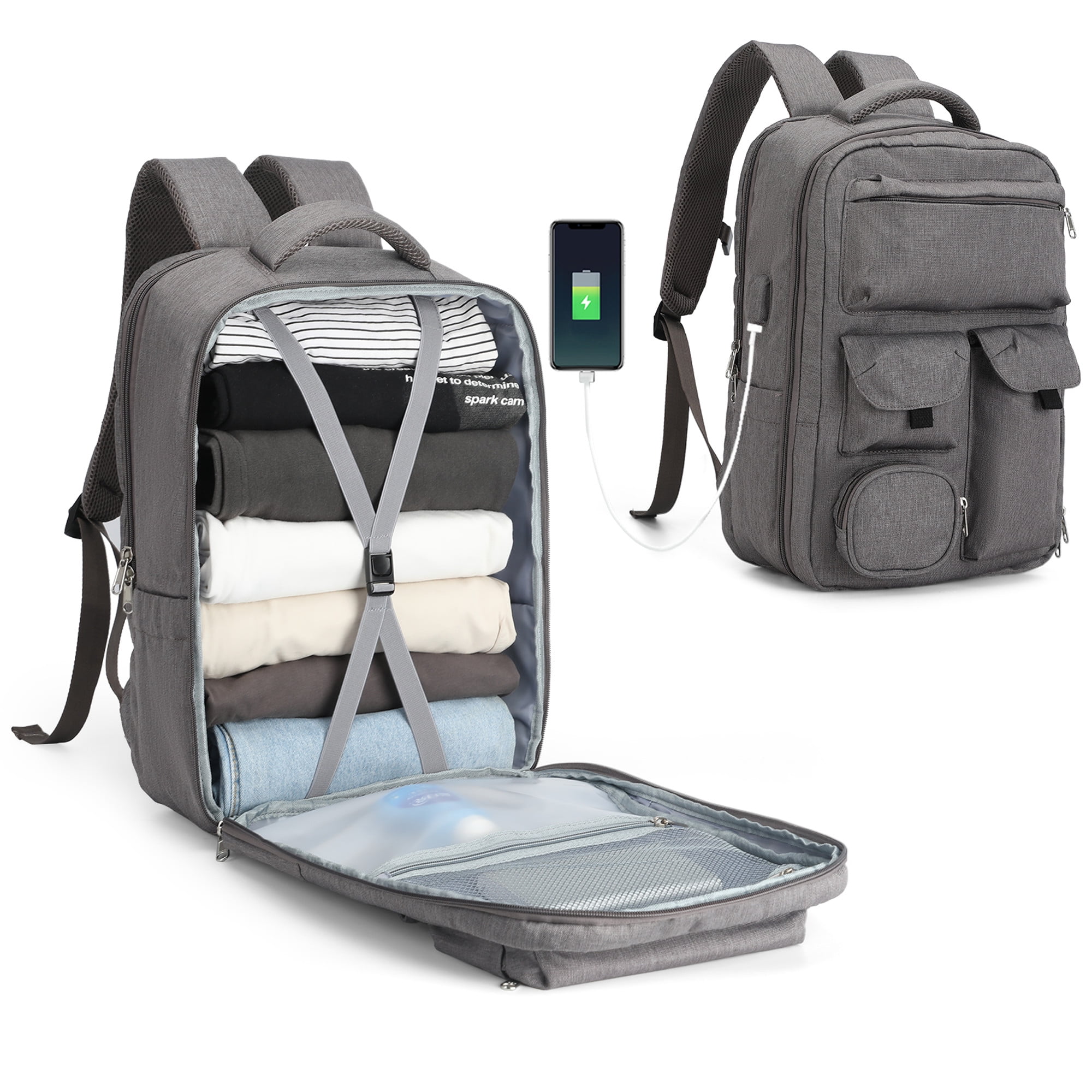 Travel Backpack For Women Men Laptop Backpack Flight Approved Carry On