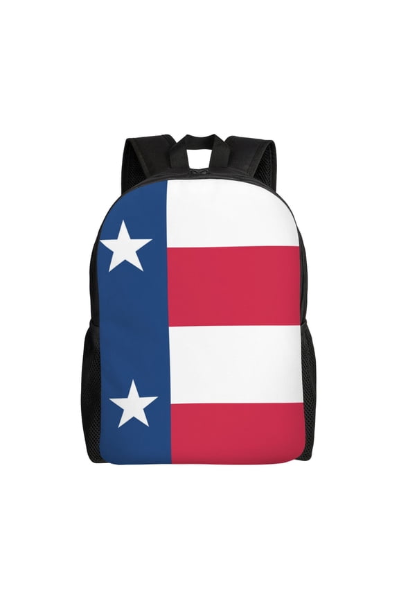 Travel Backpack For Women/Men Lone Star Texas Flag Carry On Backpack With Laptop Compartment Travel Backpack