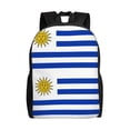 thumbnail image 1 of Travel Backpack For Women/Men Uruguay Flag Carry On Backpack With Laptop Compartment Travel Backpack, 1 of 7