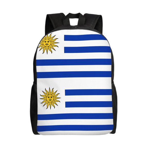 Travel Backpack For Women/Men Uruguay Flag Carry On Backpack With Laptop Compartment Travel Backpack