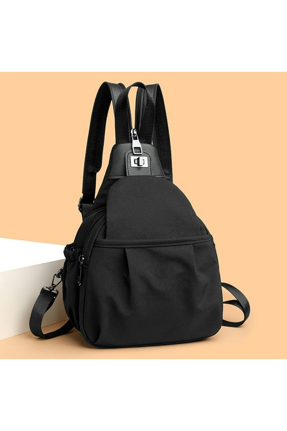 Travel Backpack For Women Versatile Small Backpack Large Capacity Convertible To Chest Crossbody Bag For Daily Use Cute Backpack