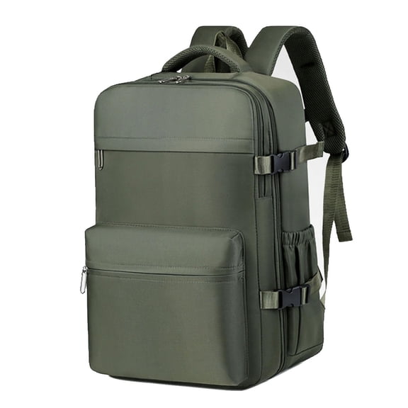 Travel Backpack, Personal Item Backpack with Compression System 28L Water Resistant Carry On Backpack for Men Women