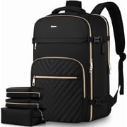 Travel Backpack Sets for Women,Carry On Backpack Flight Approved,Large 17 Inch Laptop Backpack Luggage Backpack with USB Charging Port