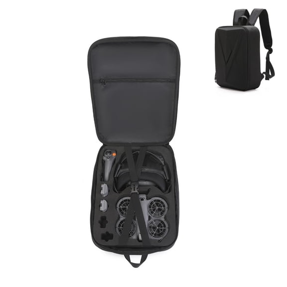 Travel Backpack Storage Shoulder Bag For DJI NEO 2 High-Capacity Carrying Case Handbag Anti-Scratch Anti-Collision Crossbody Bag for Goggles N3 and Drone Accessories