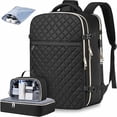 thumbnail image 1 of Travel Backpack for Women, Carry On Backpack Airline Approved with 3 Packing Cubes,Laptop Backpack with USB Charging Port, Casual Daypack for Weekender Business, 1 of 9