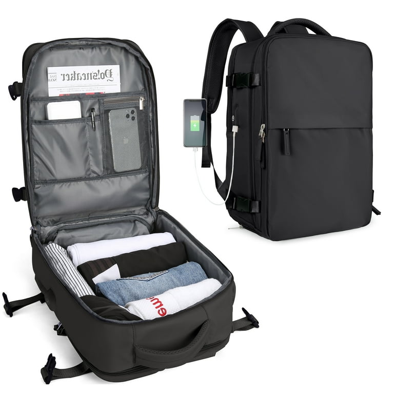 Mochila de Viaje para Mujer con Compartimento para Zapatos y