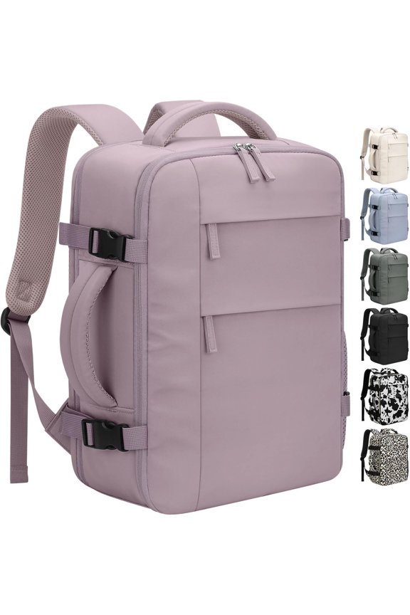 Travel Backpack for Women Man, Laptop Backpack Travel Bag Airline Approved Carry Weekender Overnight Bag Bookbag for Business,Travel, Work Fits 17.3 inch Laptop(Large,)