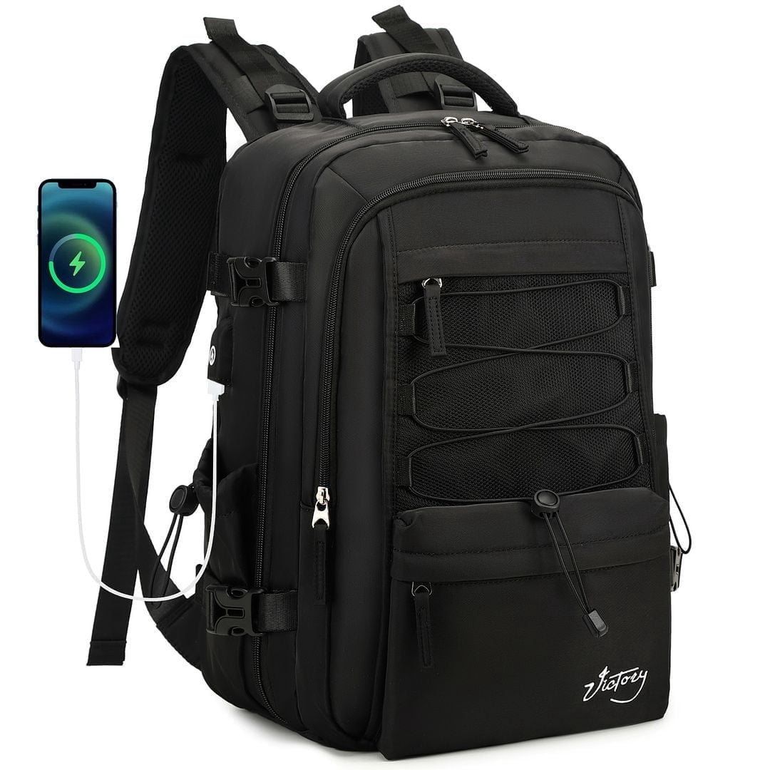 Travel Backpack for Women Men 15.6 Inch Laptop Backpacks with USB Port ...
