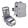 thumbnail image 1 of Travel Backpack For Women Men Airline Approved Carry On Backpack Flight Approved Waterproof Sports Luggage Backpack Casual Daypack Small Hiking Backpack Grey, 1 of 9