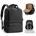 thumbnail image 1 of Travel Backpack For Women Men Airline Approved Carry On Bags For Airplanes Black Laptop Backpack Personal Item Backpack For Traveling On Airplane College Backpack With Laptop Compartment, 1 of 11
