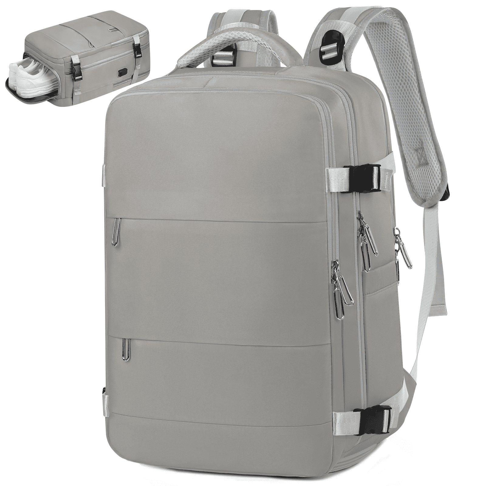 Travel Backpack for Women & Men, Carry On Backpack w/USB 